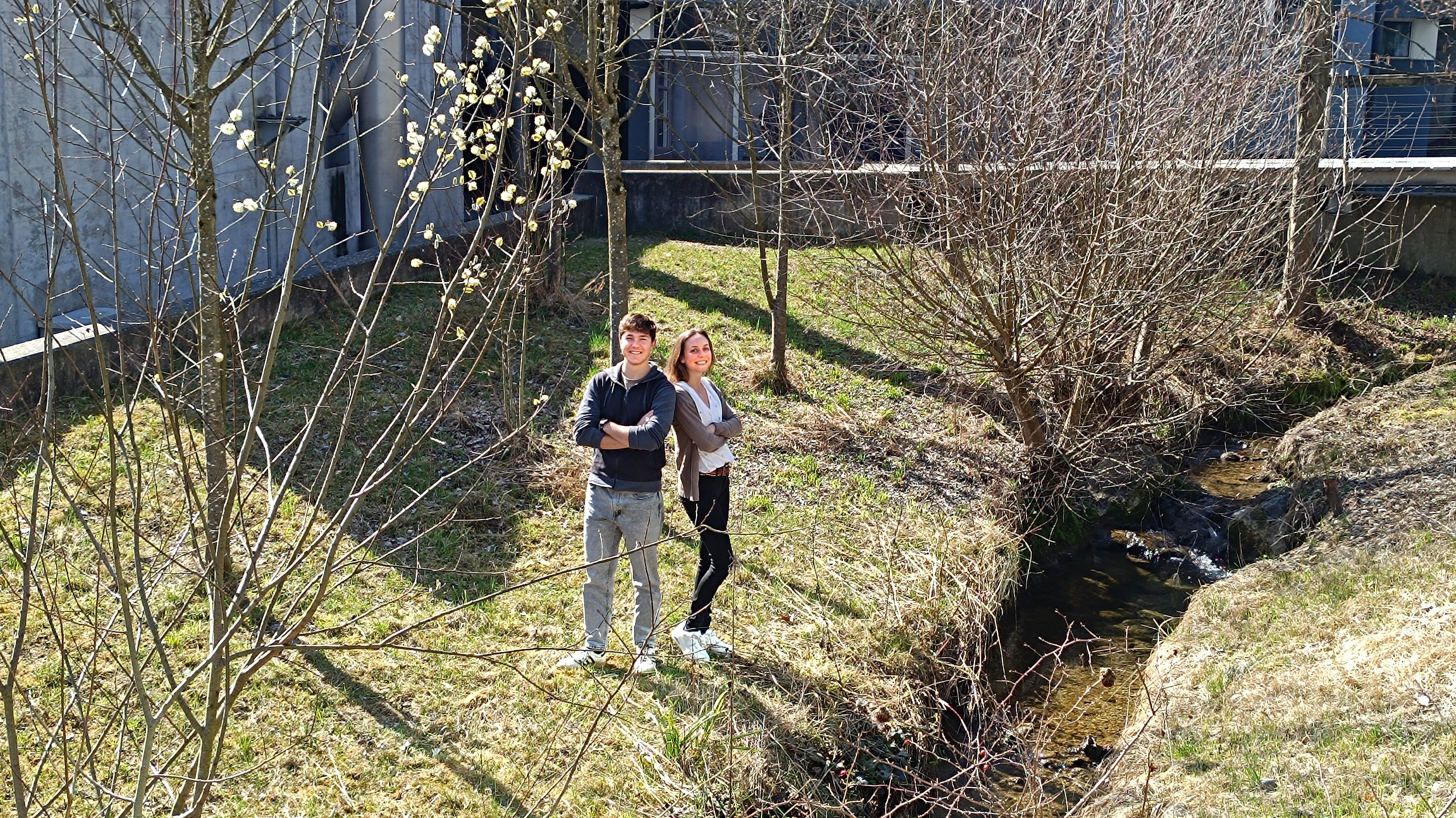 Lisa Hohmann and Dominic Hegner