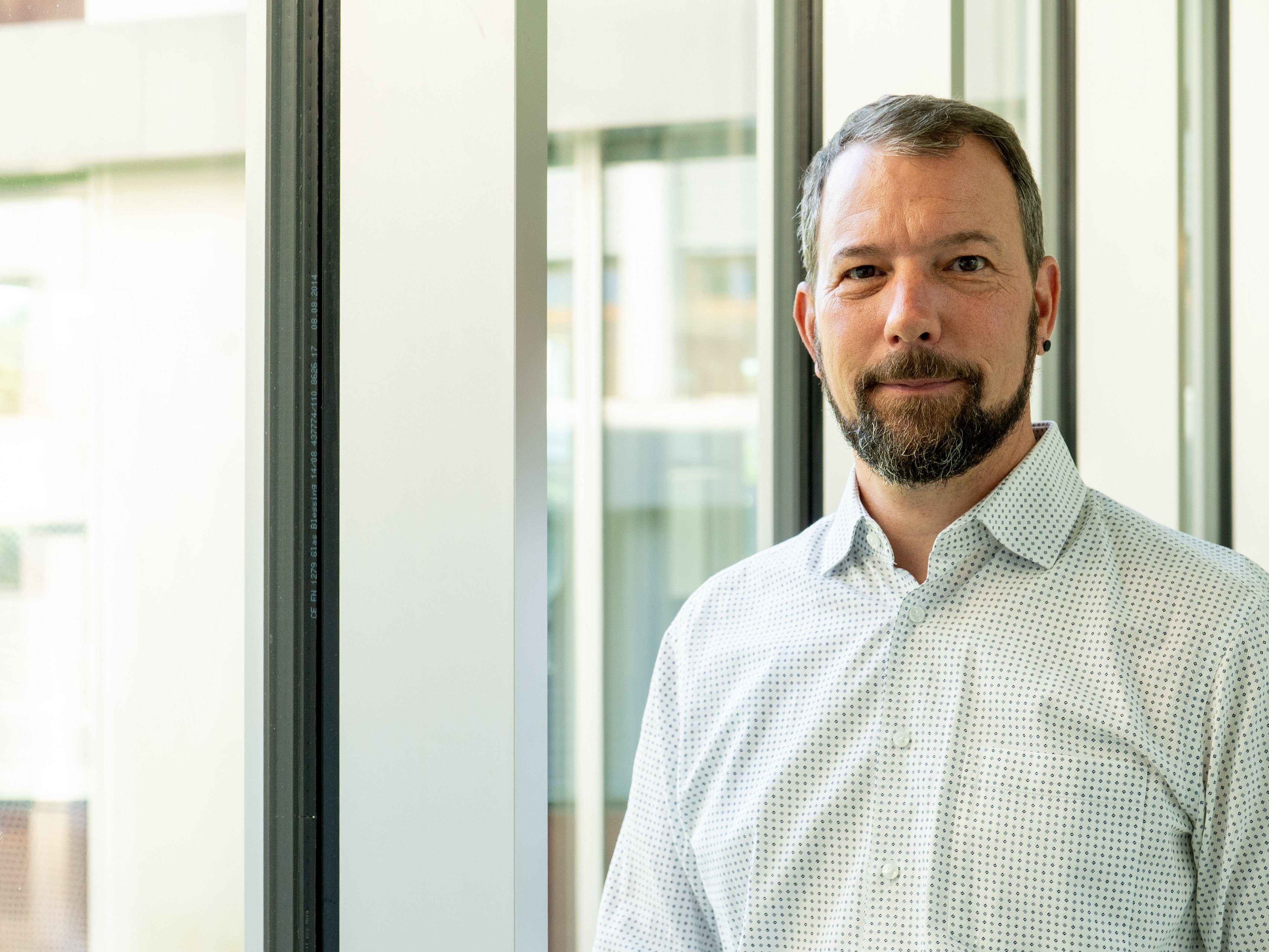 Brandschutzexperte Christian Aumayer