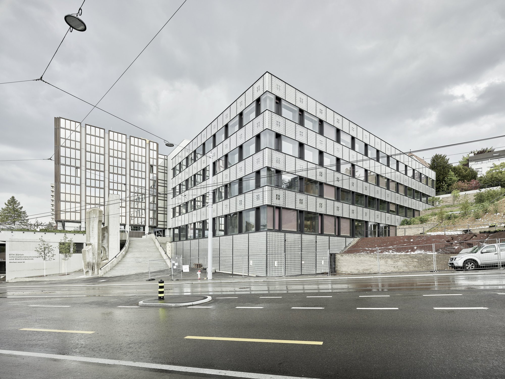 Research building GLC ETH Zurich: Slope stabilization and