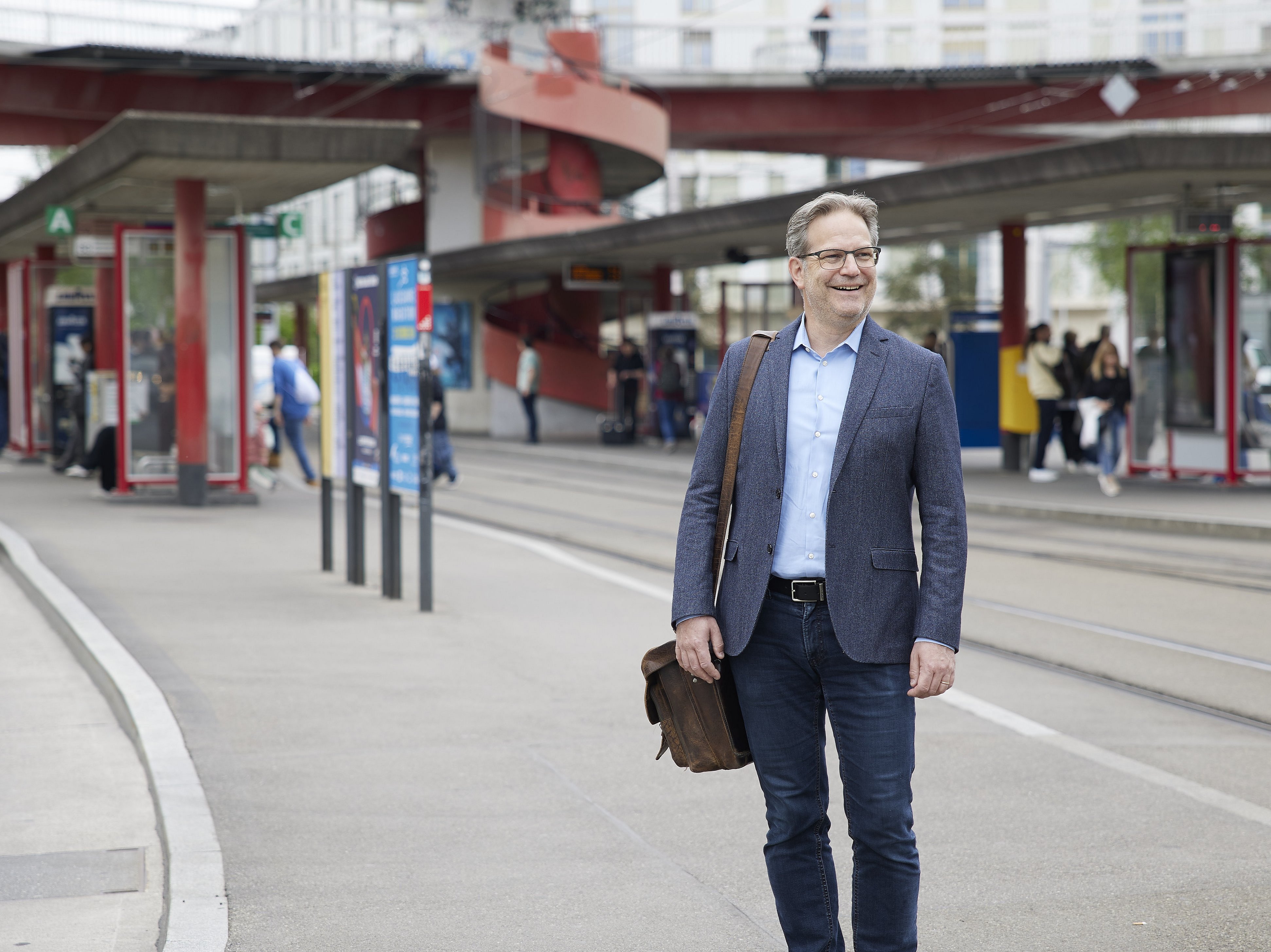 Tobias Schär is a client project manager in construction